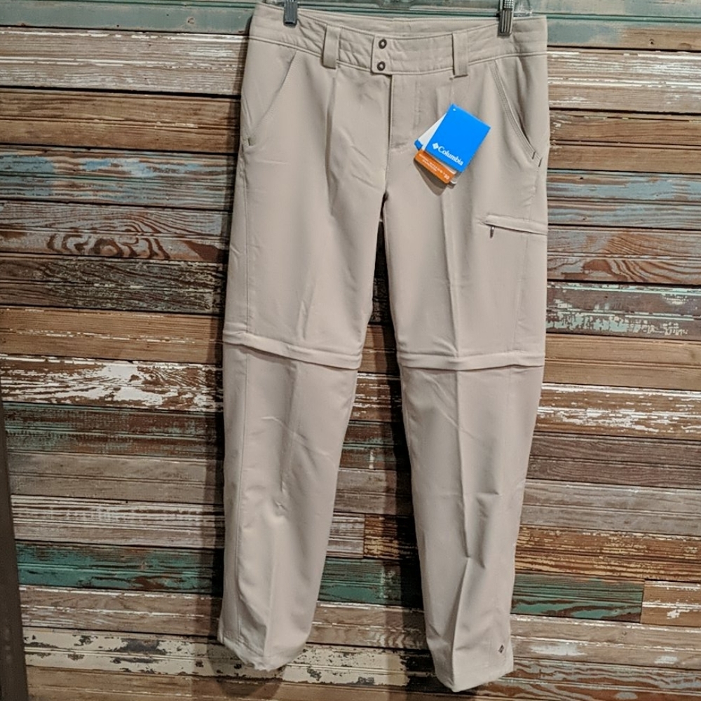NWT Silver Ridge Convertible Full Leg Pant/Shorts